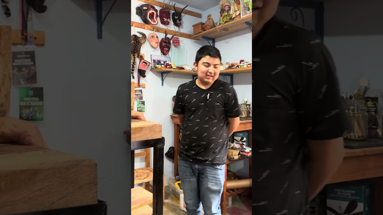 “Así se hacen las máscaras que representan al pueblo | Honorio Díaz”. ENTREVISTA 🫡🧏