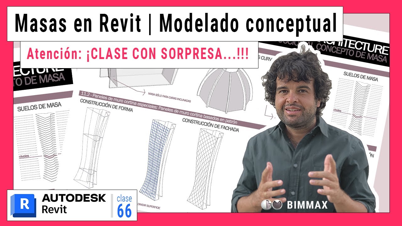 MASAS en REVIT ✅ Modelados conceptuales como MASA IN SITU o como FAMILIA DE MASA