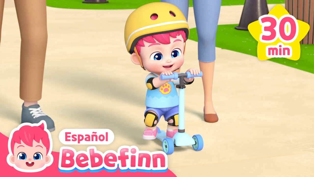 Canciones de Vehículos para niños | Bici, Carro y más | Canciones Infantiles | Bebefinn en español