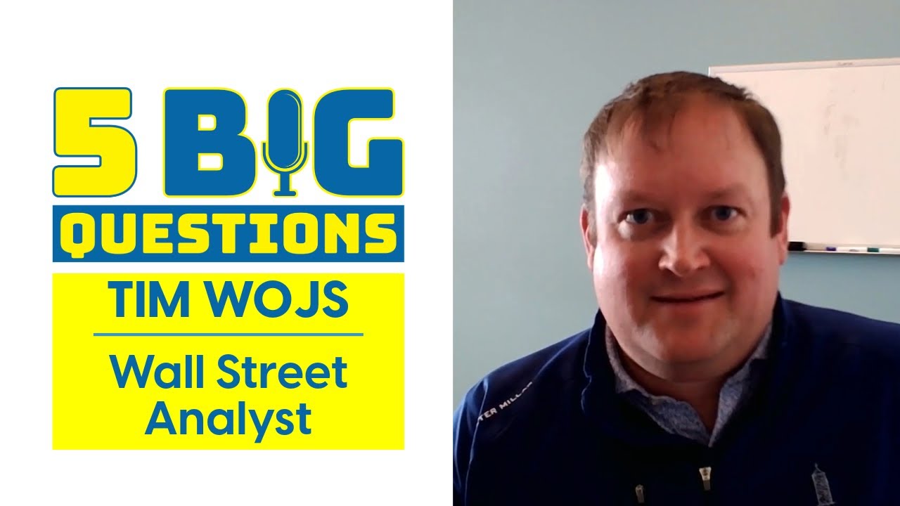 5 Big Questions: Wall Street Analyst, Tim Wojs