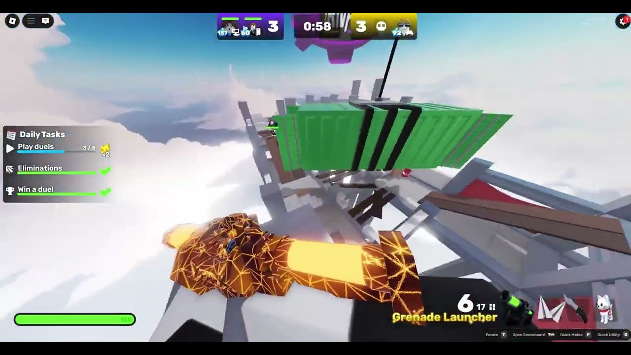 Playing Rivals with my friend