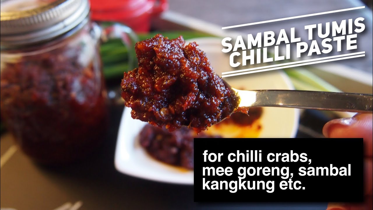 SUPER EASY Sambal Chilli Recipe for Singapore Chilli Crab, Mee Goreng & More!