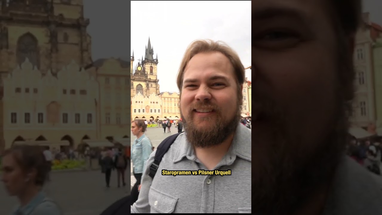 Staropramen vs Pilsner Urquell in Prague