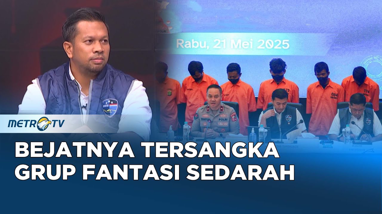 Polisi Beberka Bejatnya Tersangka Grup Fantasi Sedarah #hotroom