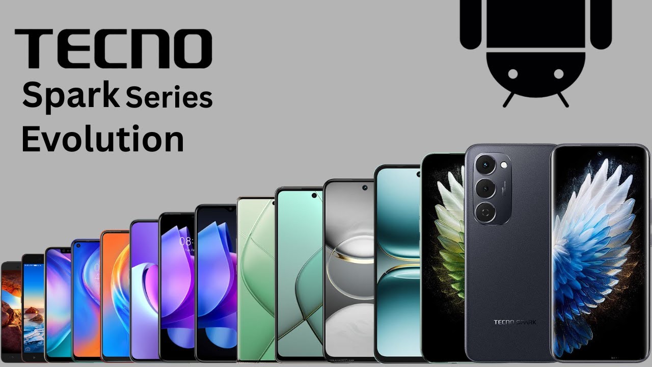 Evolution of Tecno spark  History of Tecno 2025