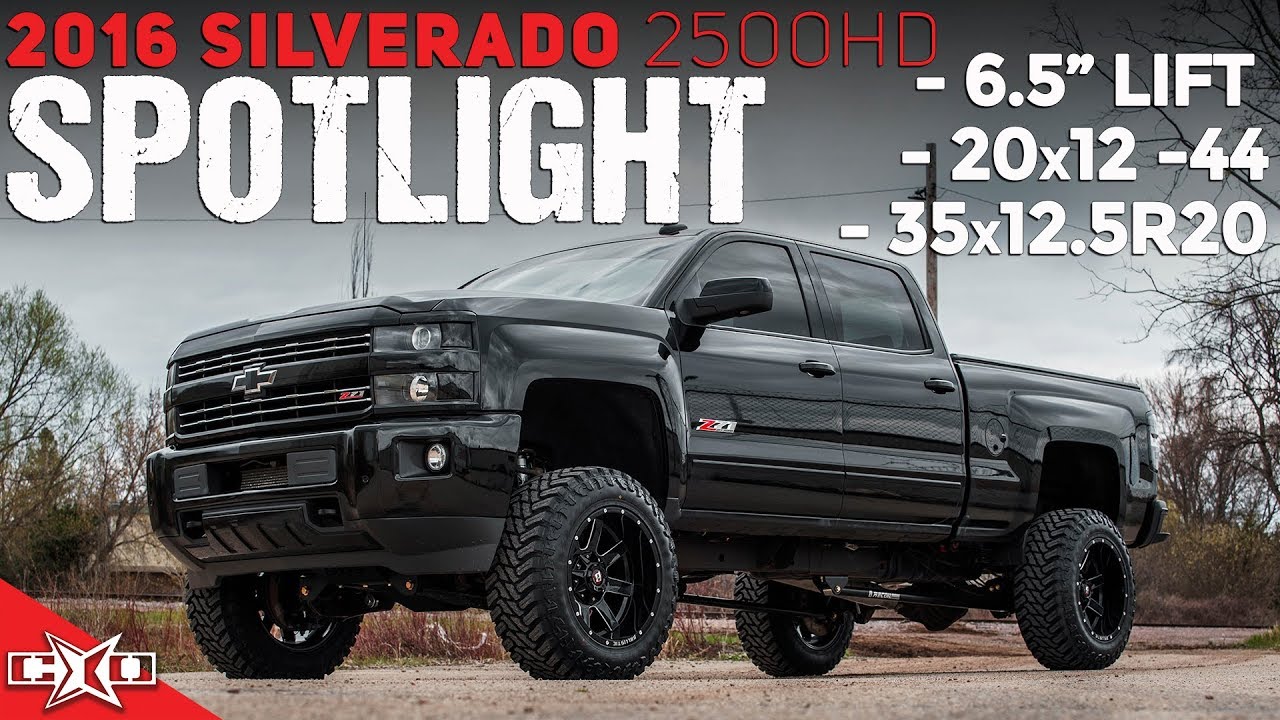 2016 CHEVY 2500HD BUILD! 6.5” Lift, 20x12’s, AND 35’s!