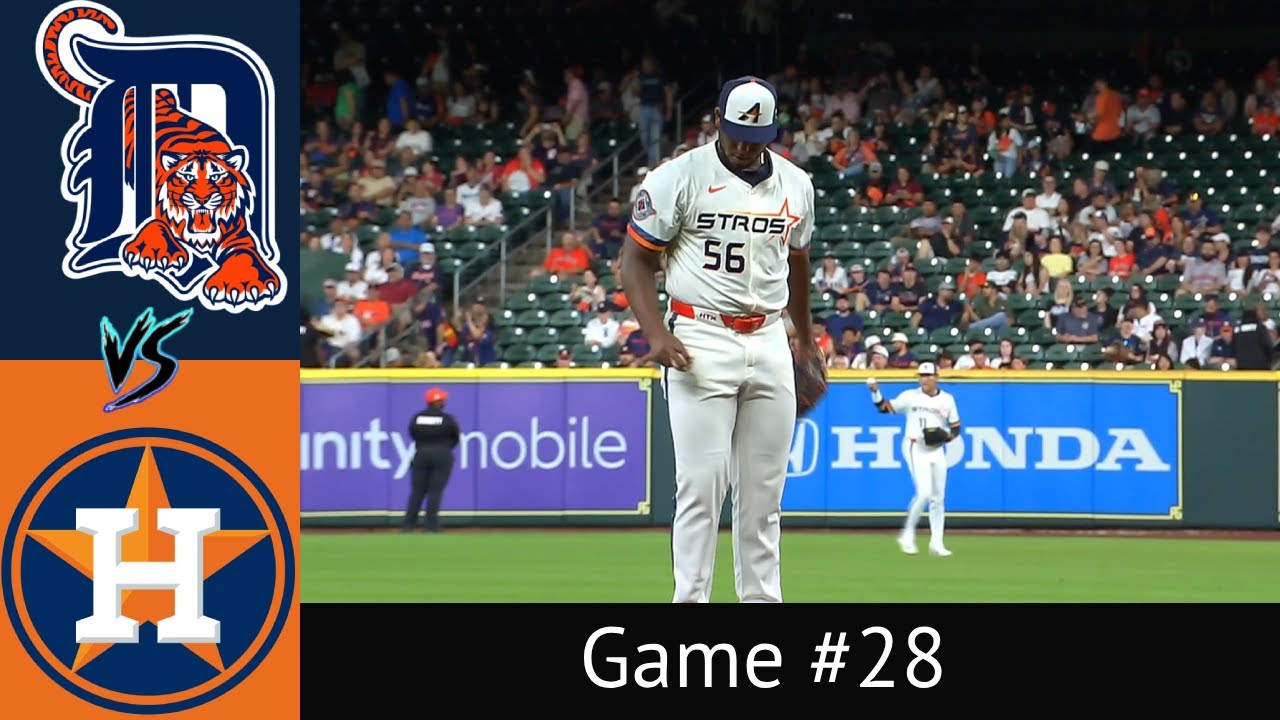 Astros VS Tigers Condensed Game 4/28/25