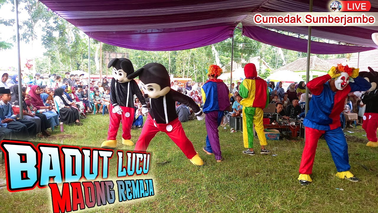BADUT LUCU MAONG REMAJA LIVE CUMEDAK SUMBERJAMBE