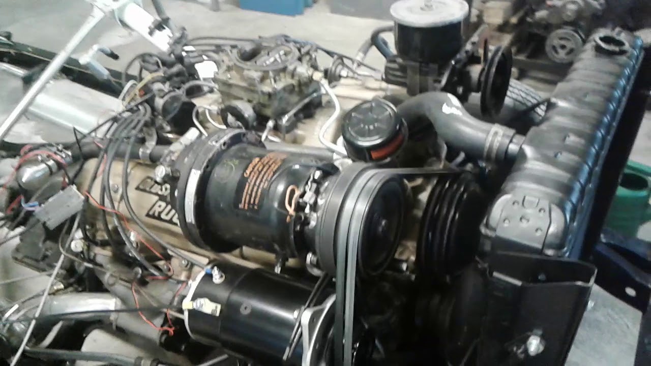 Uppstart 1957 Olds 371 2017-12-17