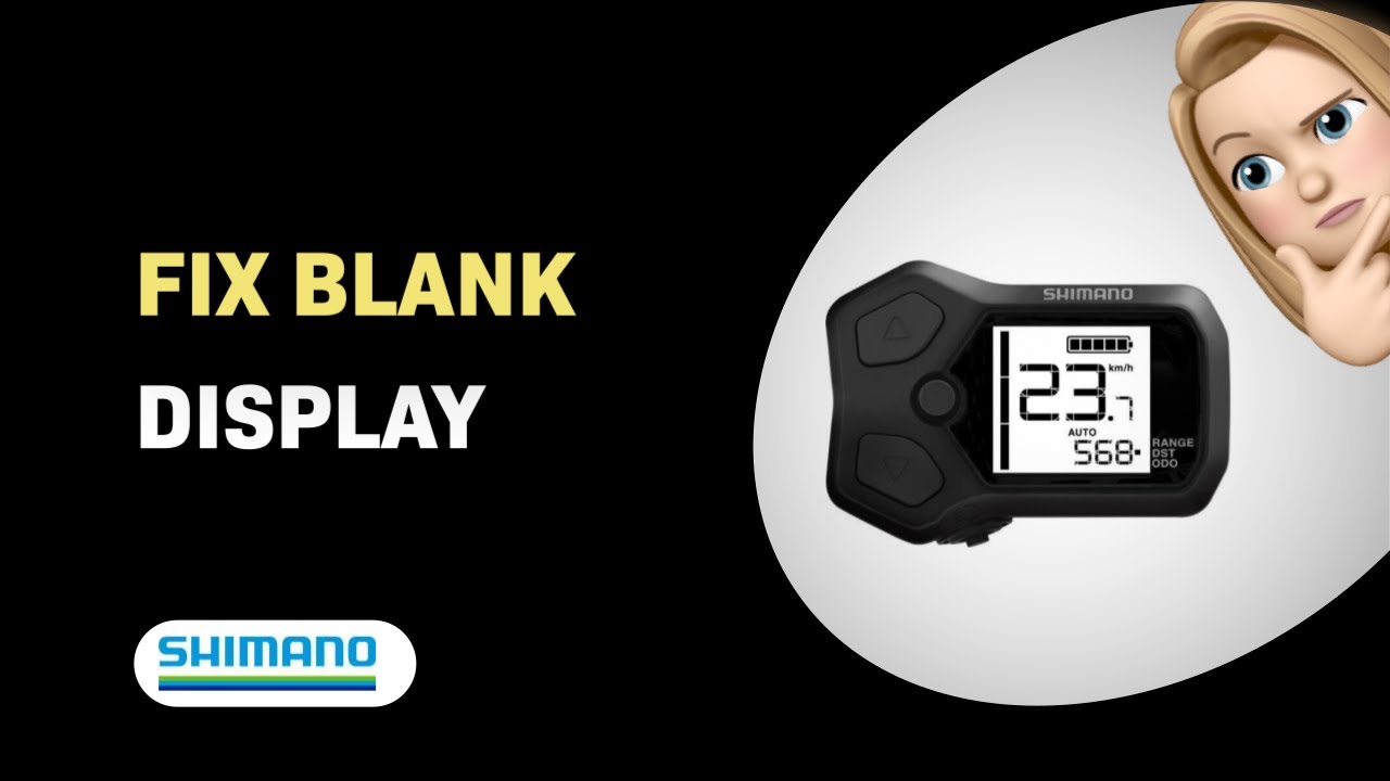 How to Fix a Blank Display on Shimano SC-E5000