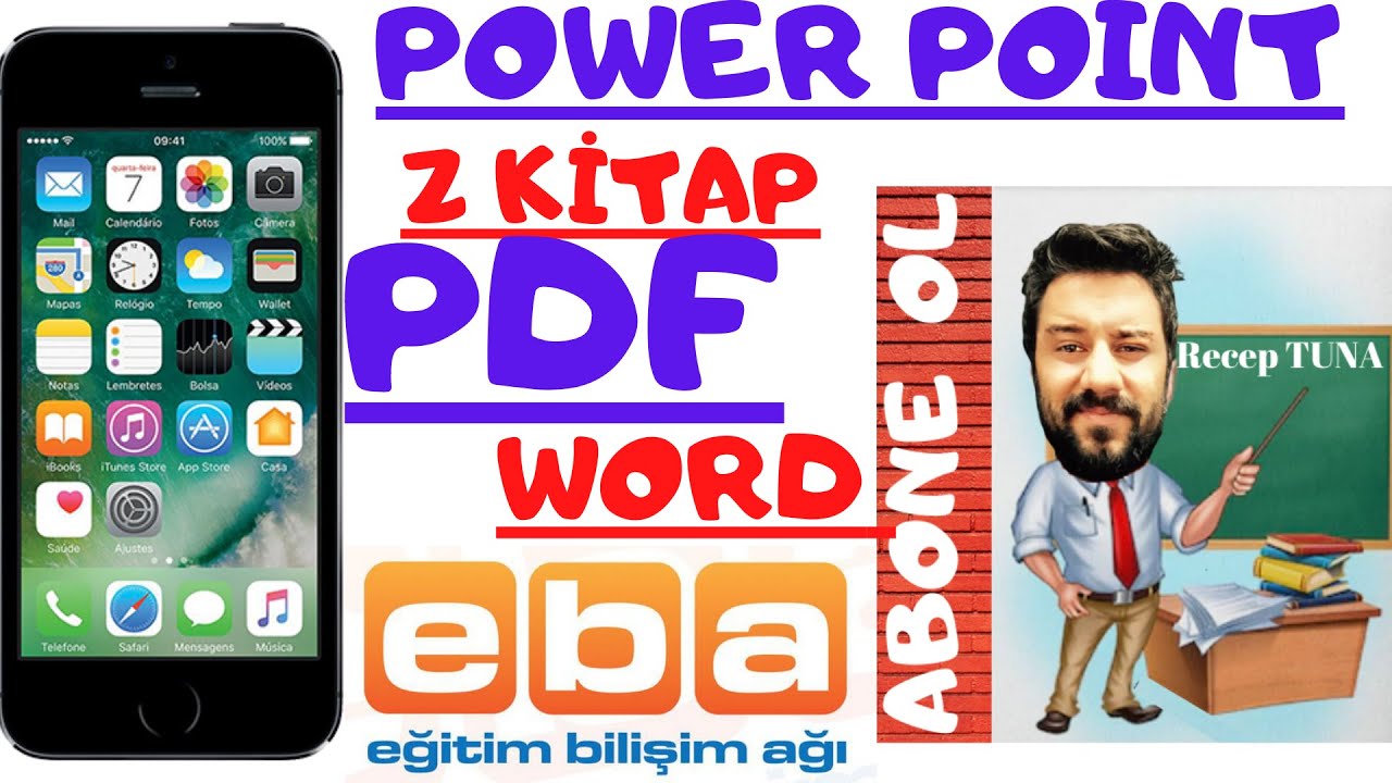 TÜRKİYE DE TEK EBA CANLI DERS Z KİTAP VE POWER POİNT VE PDF VE WORD BELGESİ TELEFONDAN NASIL AÇILIR?
