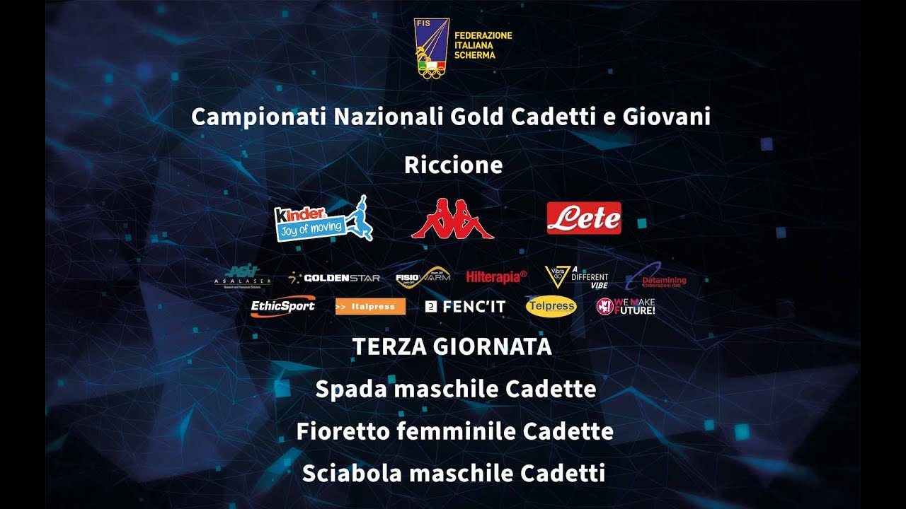 Campionati Nazionali Gold Cadetti e Giovani | terza  giornata
