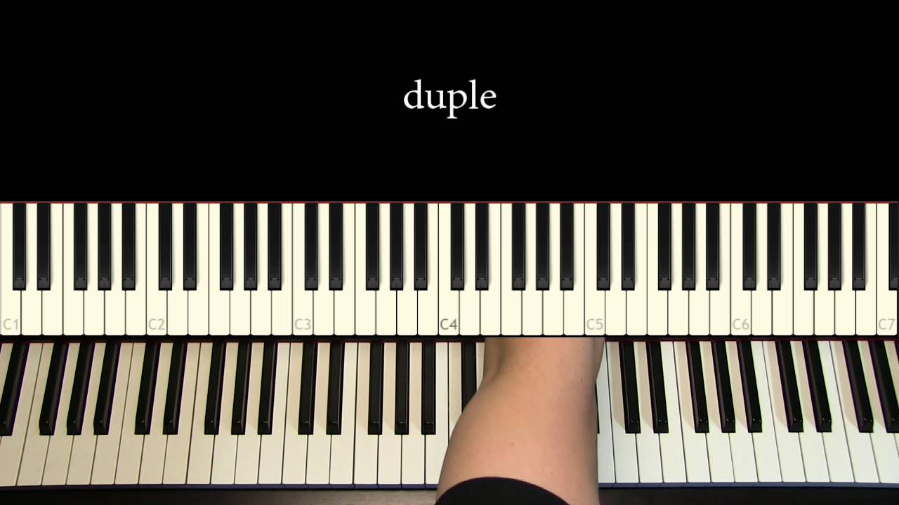 Piano Tutorial 16: Common rhythms in 6-8 time