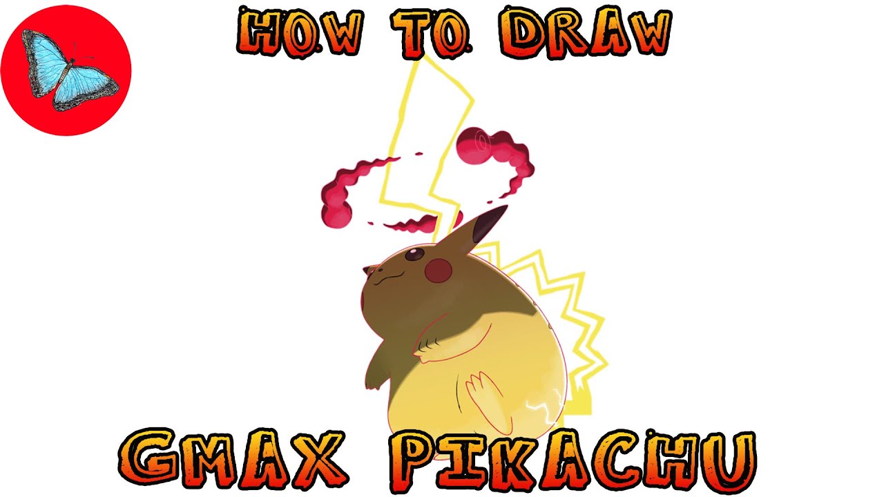 How To Draw Gigantamax Pikachu  Pokemon | Drawing Animals