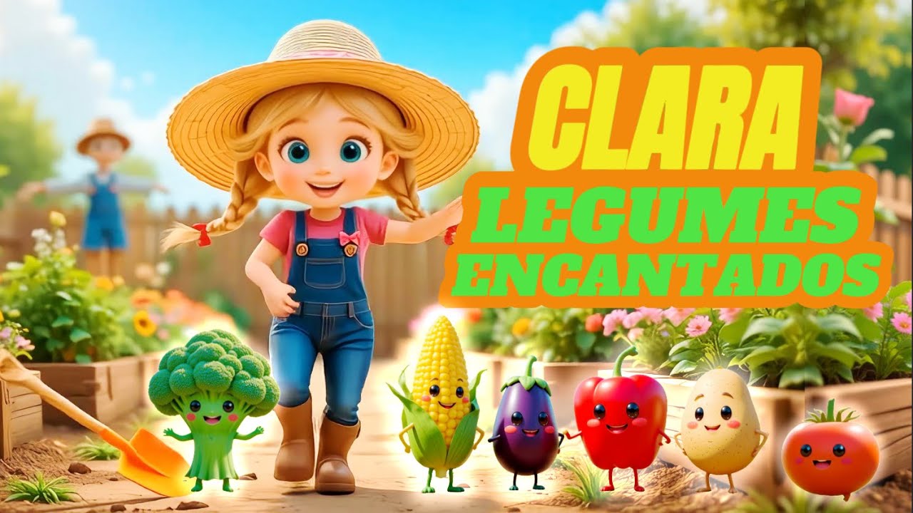 CLARA e os Legumes ENCANTADOS que dão DICAS na FAZENDINHA MÁGICA! 🥕✨🌽
