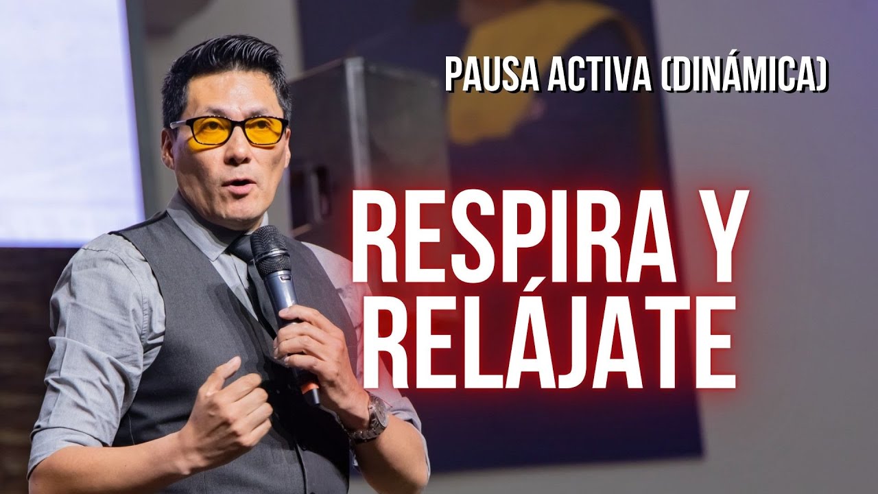 DINÁMICA: Respira y relájate (pausa activa) | Denis Robinson