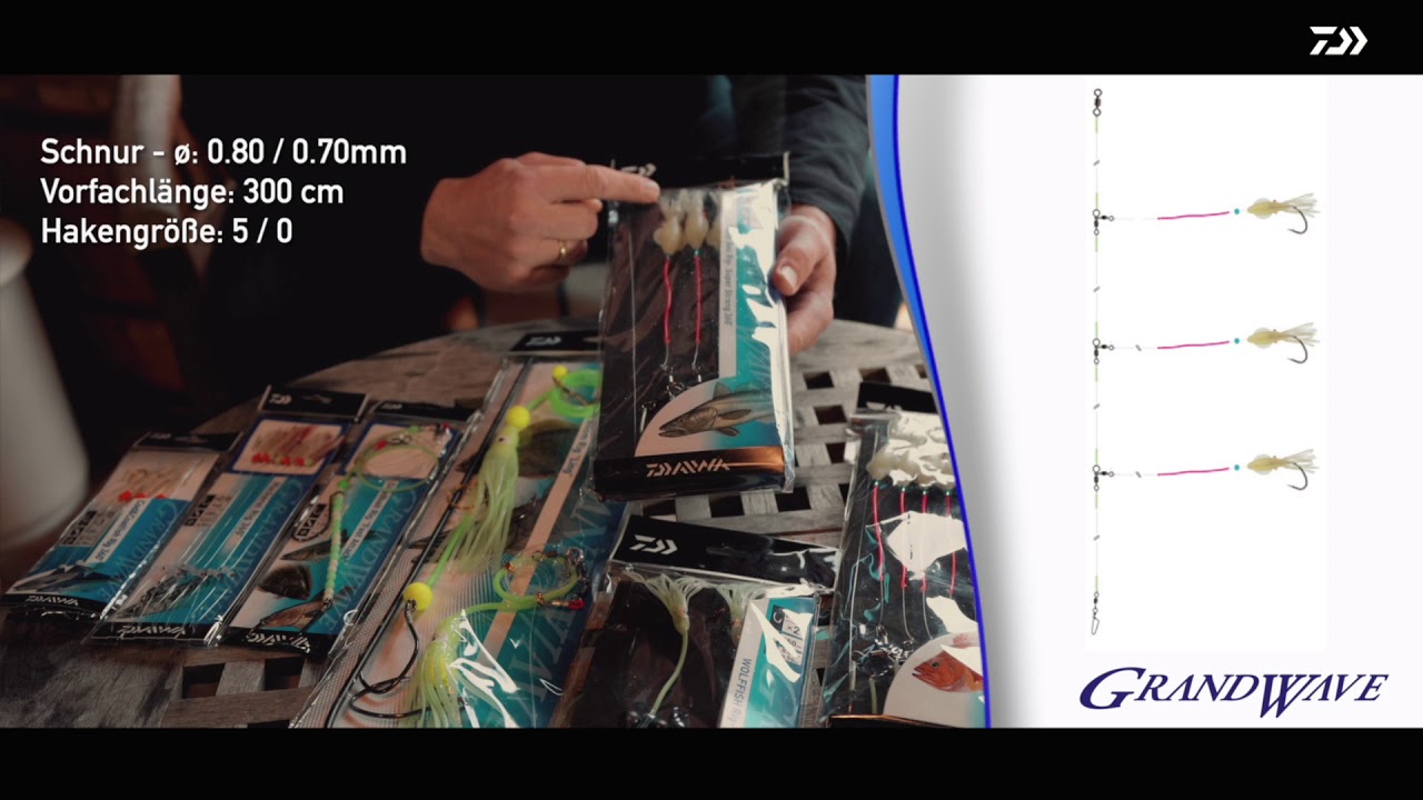 DAIWA: GRANDWAVE Seehecht-Vorfach 