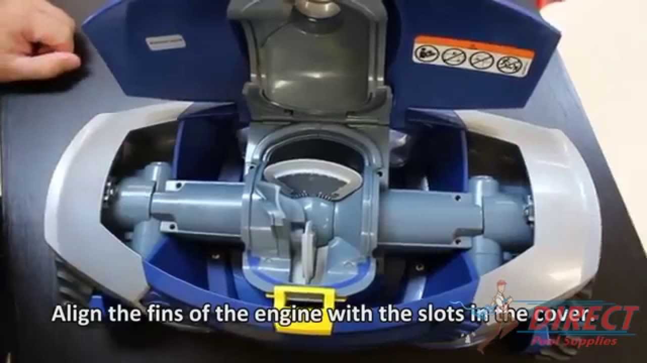 Комплект для технического обслуживания Zodiac Baracuda MX8 — Как отремонтировать очиститель бассе...