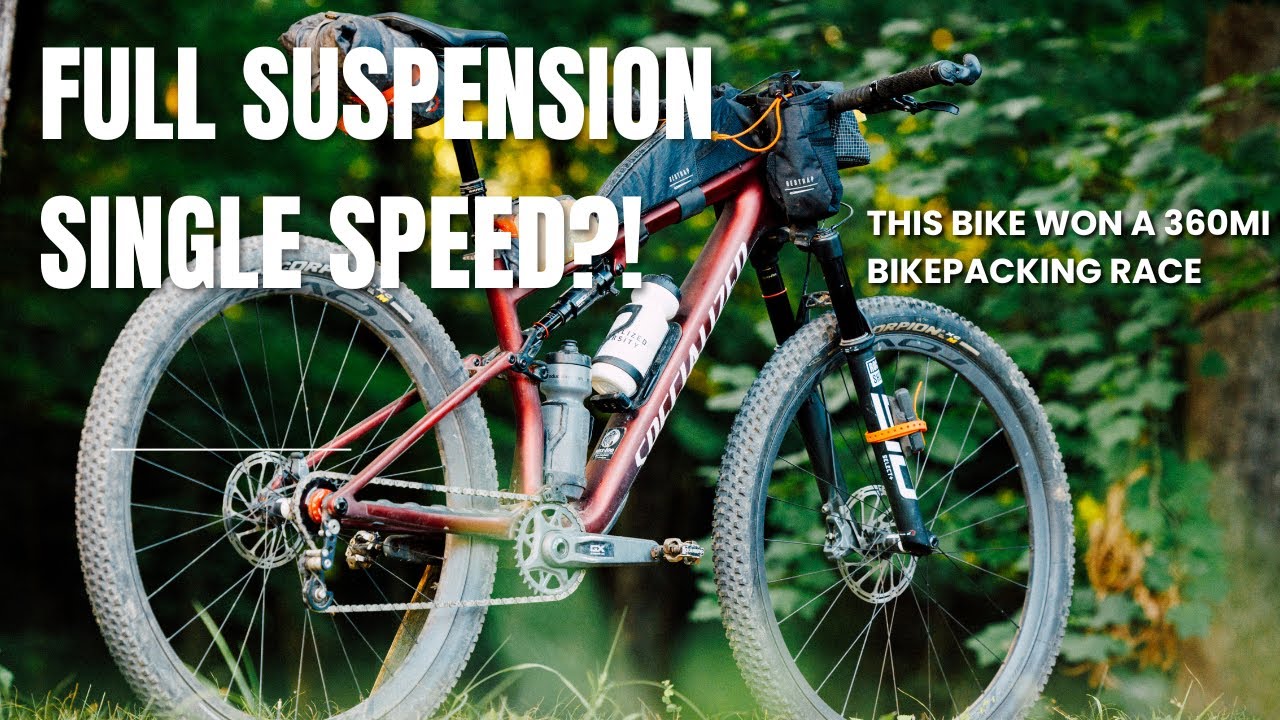 This SINGLE SPEED won a 360mi bikepacking race?! Bike Check with TNGA 2024 winner, Travis Jolly!