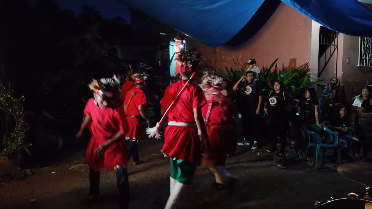 Danza de los apaches en Cozoyoapan - 15 de septiembre de 2025