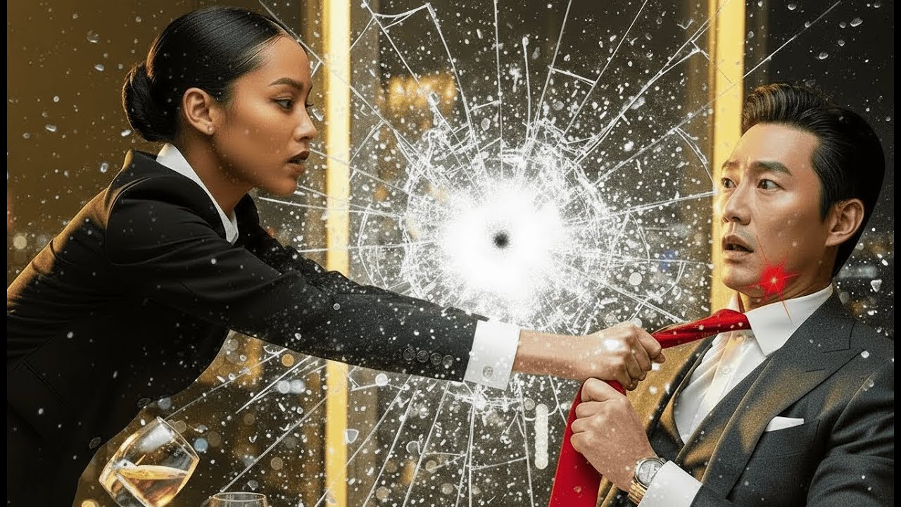 3 Seconds to Save Korean Mafia Boss — Black Waitress Grabs His Tie, Changes Everything