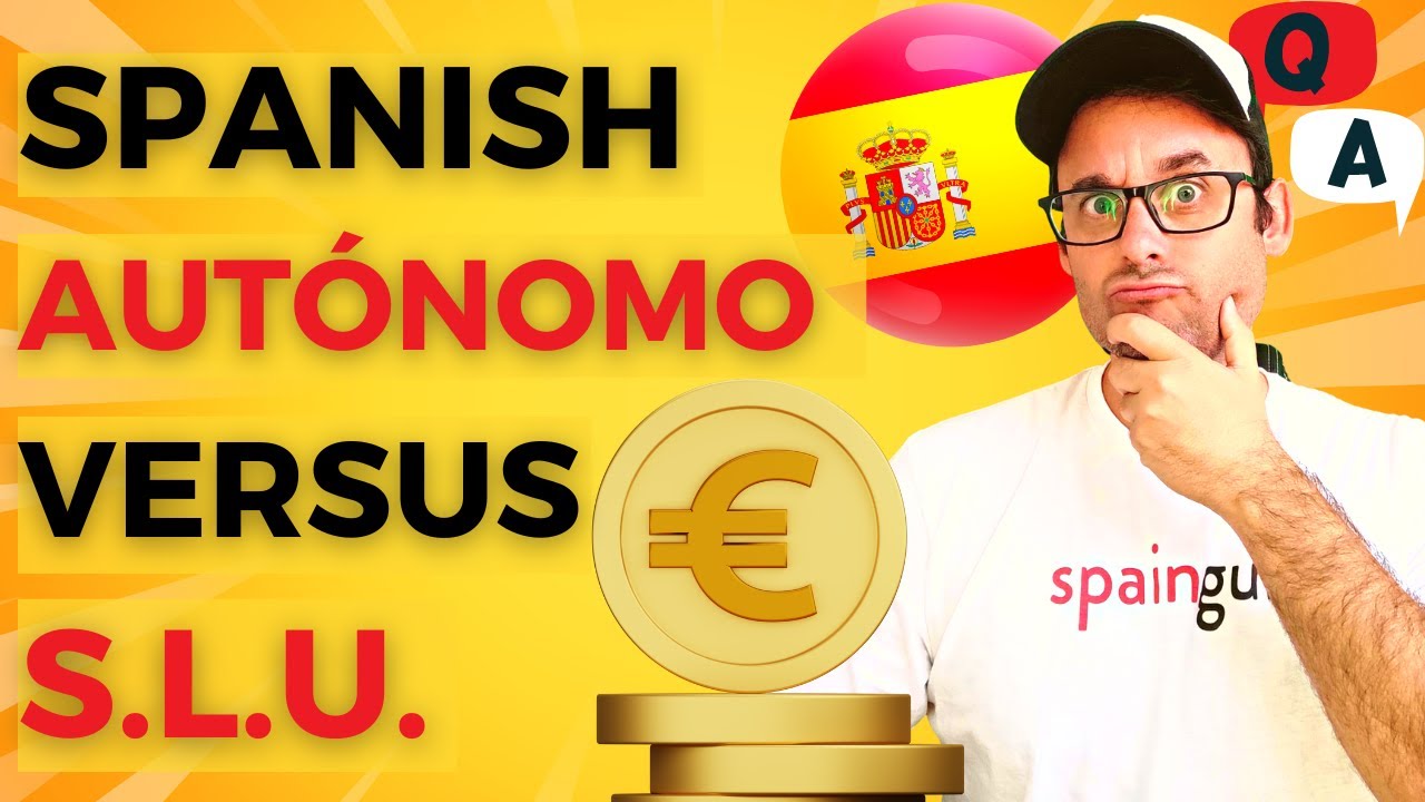 Aut&oacute;nomo VS Single Person Company in Spain