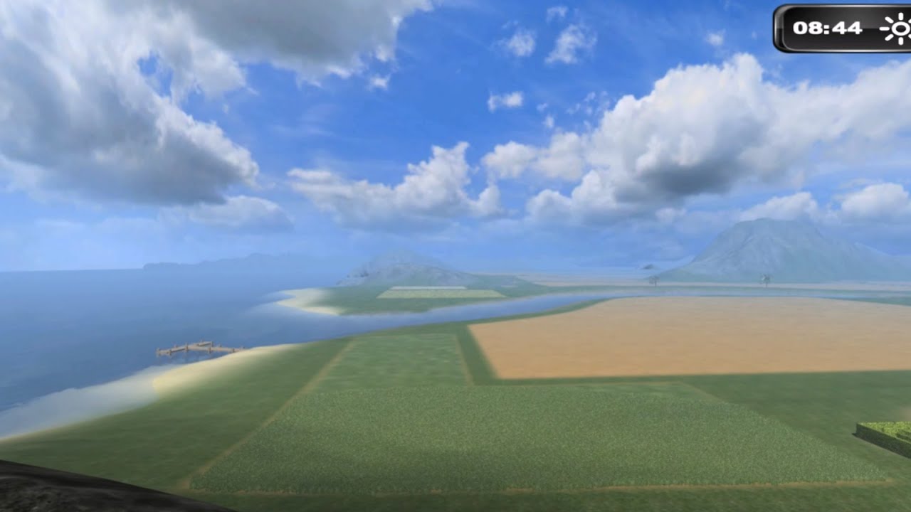HOW BIG IS THE MAP in Farming Simulator 2011? Walk Across the Map