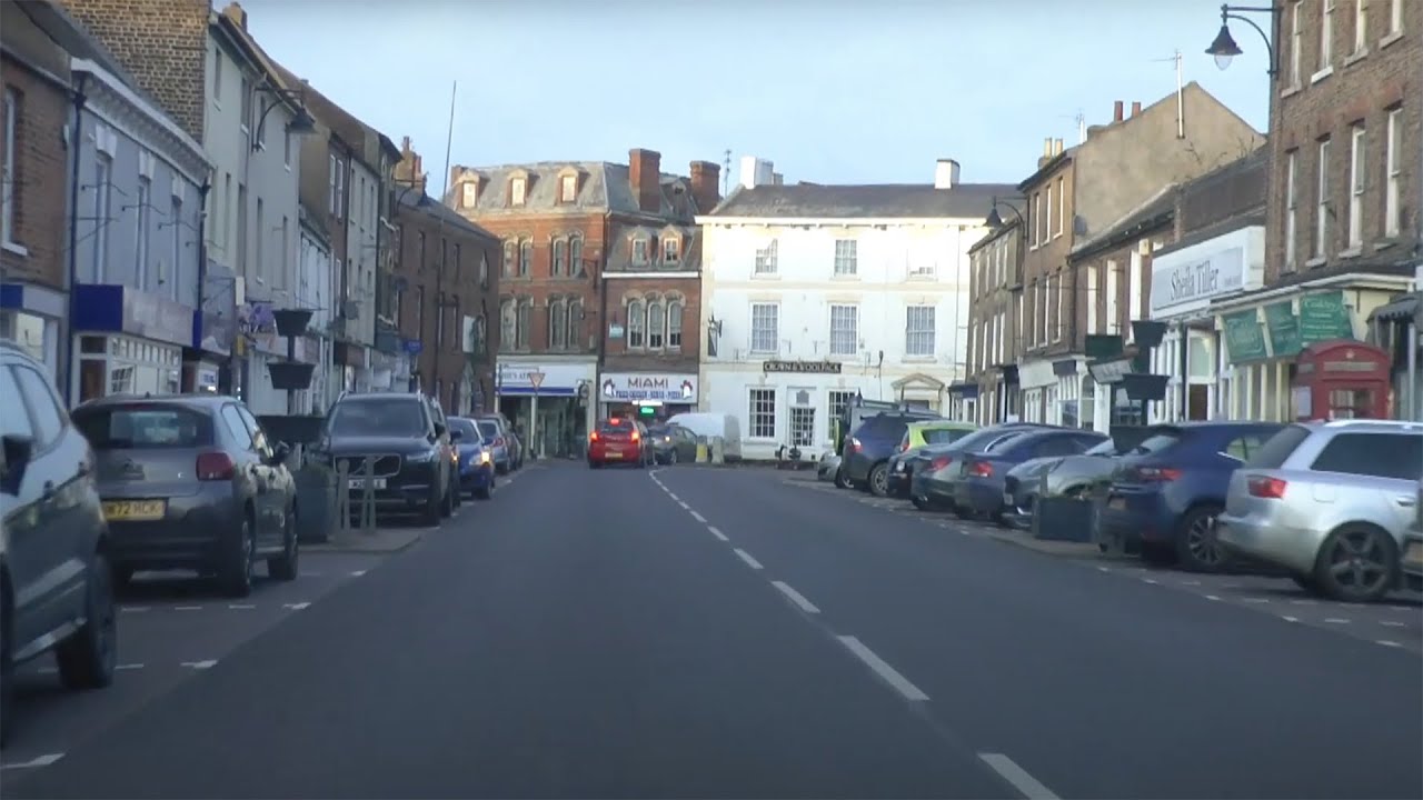 Driving from the A16/A17 (Boston) to Long Sutton, Lincolnshire (13-11-24)