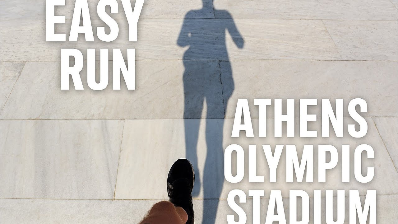🏟️ Athens Olympic Stadium 4K Run 🇬🇷 OAKA POV #Shorts