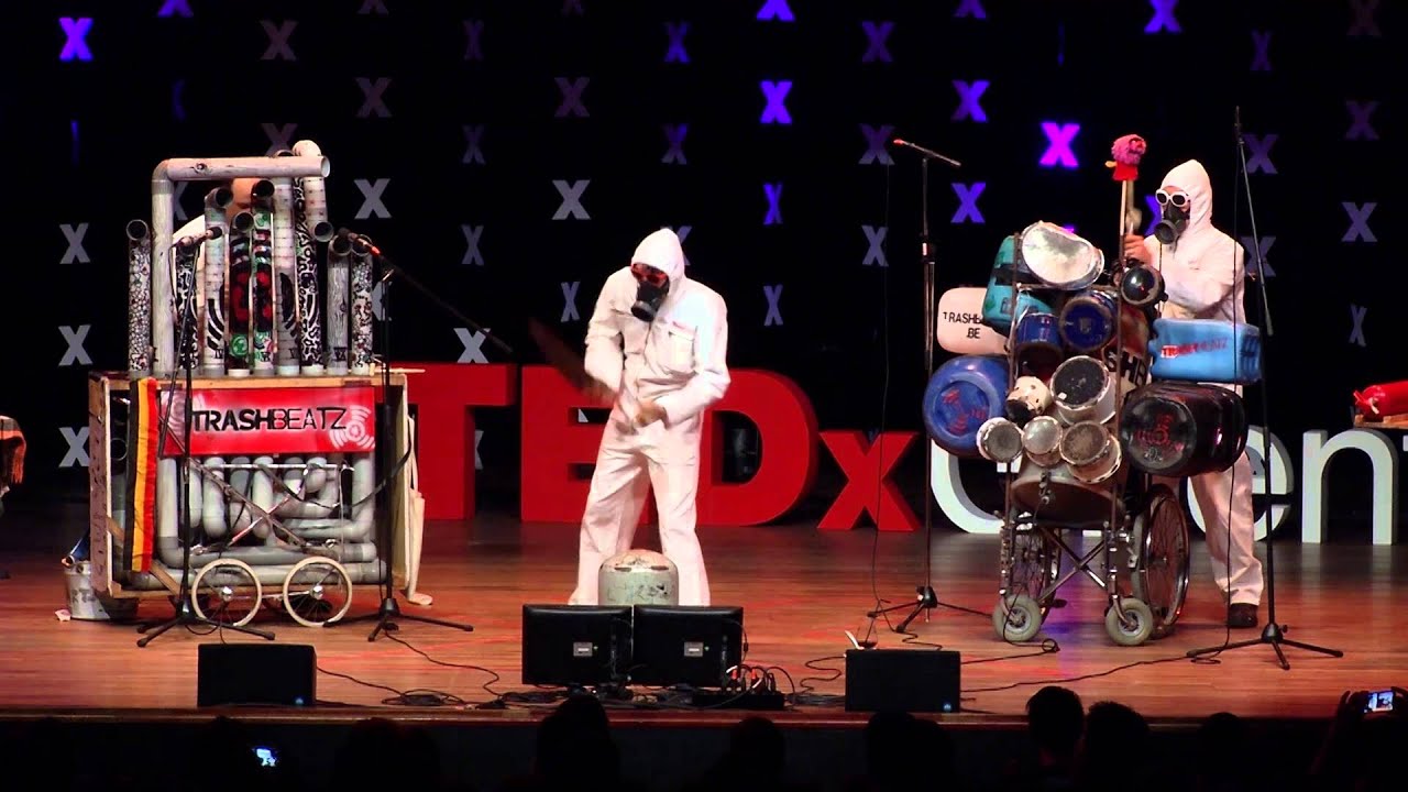 Music with trash | Trashbeatz | TEDxGhent