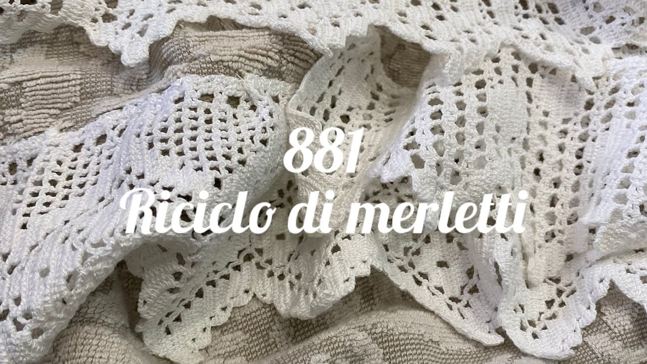 Riciclo di merletti
