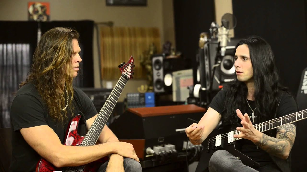 Chris Broderick and Gus G Trade Licks, Talk Guitar