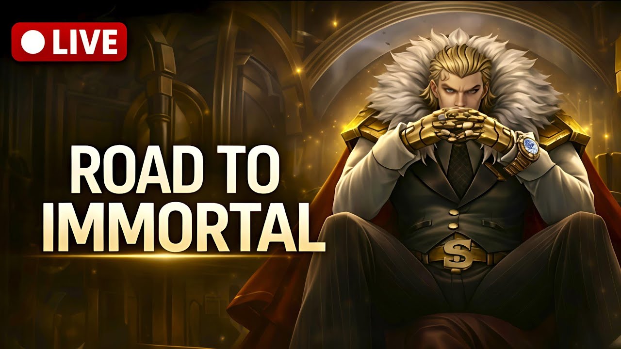 🔴 DAY 10 LIVE 🔥 | Pushing TOP INDIA TIGREAL  | Road to Immortal | 1K Subs Goal 🙏 | MLBB 