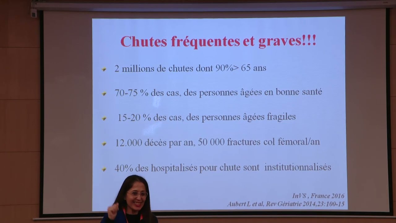 Plan antichute chez le sujet  âgé: Pr Maamer Mouna