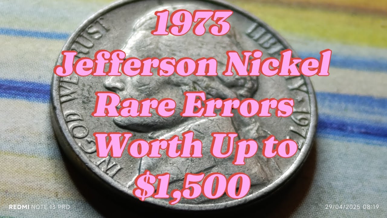 1973 Jefferson Nickel Worth Up to $1,500 &ndash; Rare Errors to Look For!