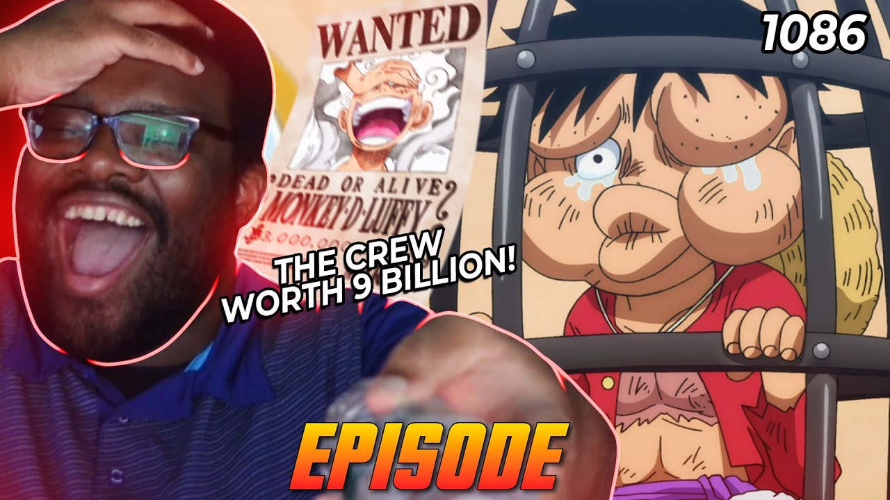 YONKO LUFFY & HIS $9 BILLION STRAW HAT PIRATE CREW! | One Piece FULL Episode 1086 Reaction