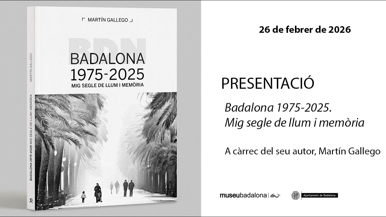 Presentació del llibre de fotografia Badalona 1975-2025. Mig segle de llum i memòria