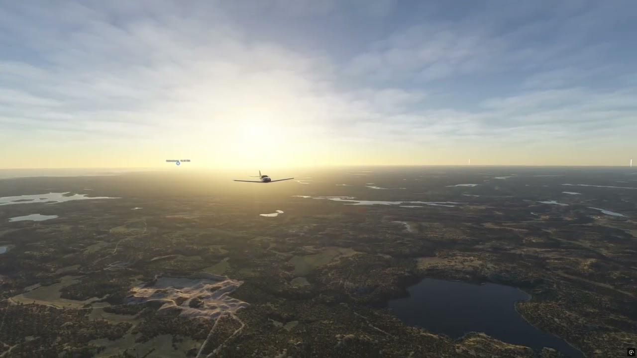 Coastal Flight from (ESMO) Oskarshamn, Sweden to (ESSW) Västervik, Sweden