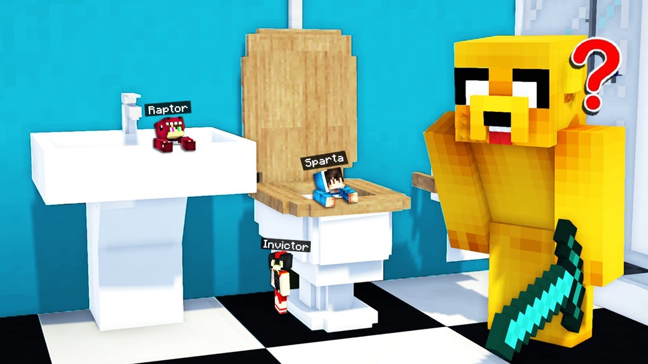 NOS ESCONDEMOS DENTRO DEL BAÑO!! 😂 ESCONDITE EN MINIATURA CON LOS COMPAS MIKECRACK INVICTOR