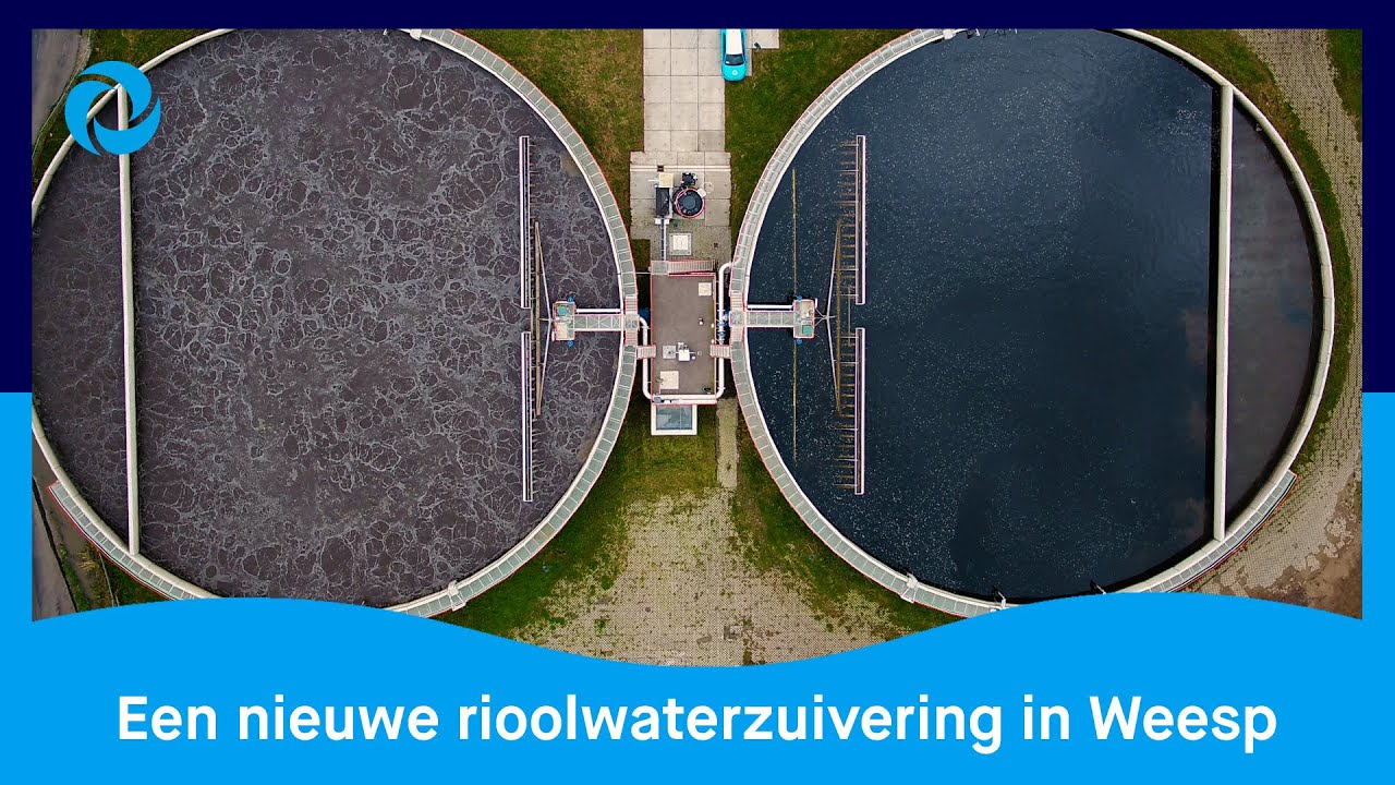 Een nieuwe rioolwaterzuivering in Weesp