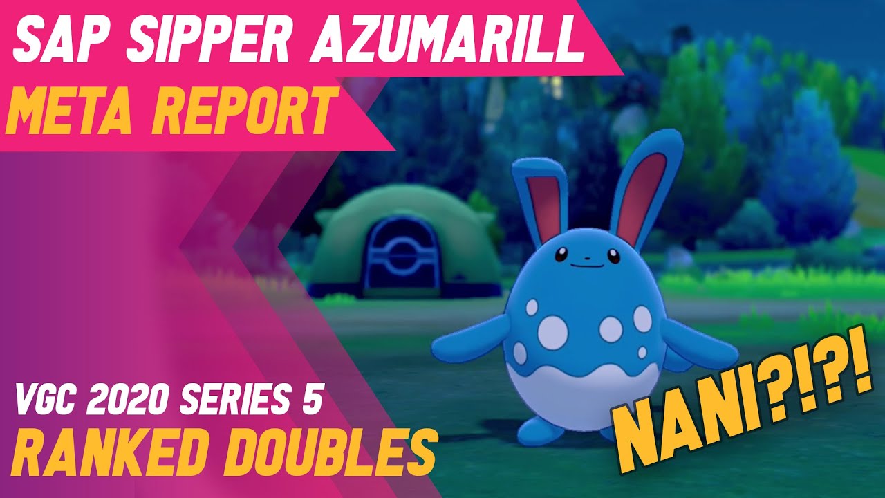 NEW META Sap Sipper Azumarill Perish Song in Pokemon Sword/Shield VGC Ranked Doubles