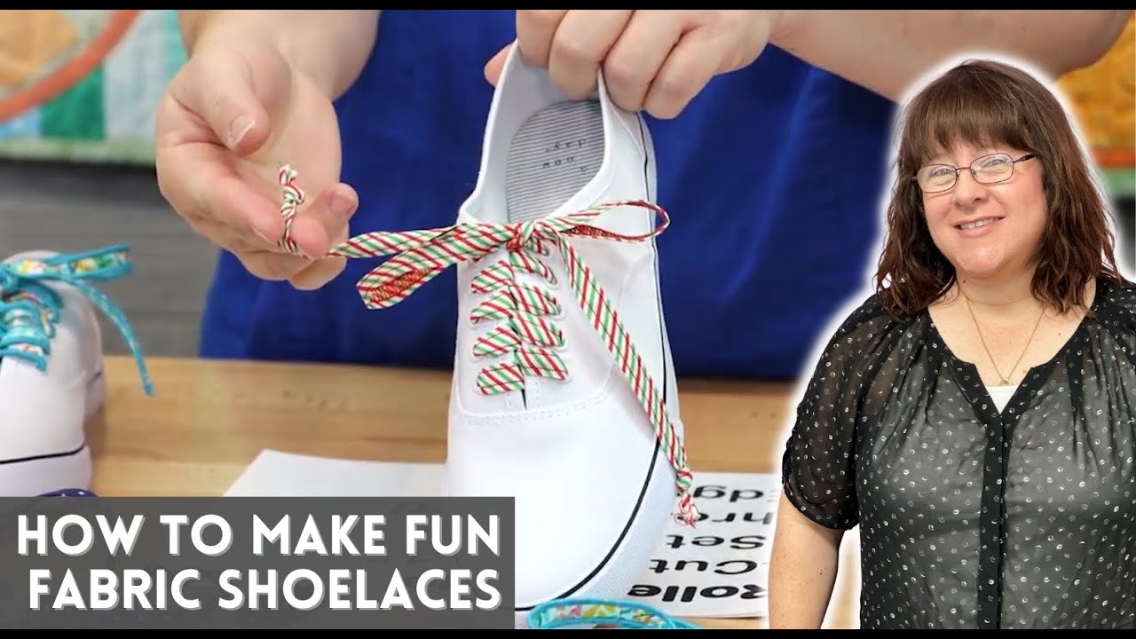 Five Minute Friday: How To Make Fun Fabric Shoelaces With A Serger