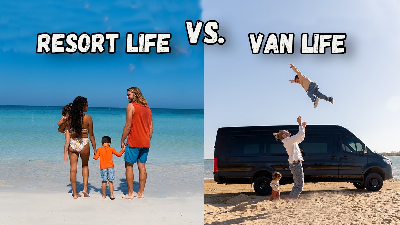 LIFE SWAP Family Van-Life Vs. Luxury Resort-Life