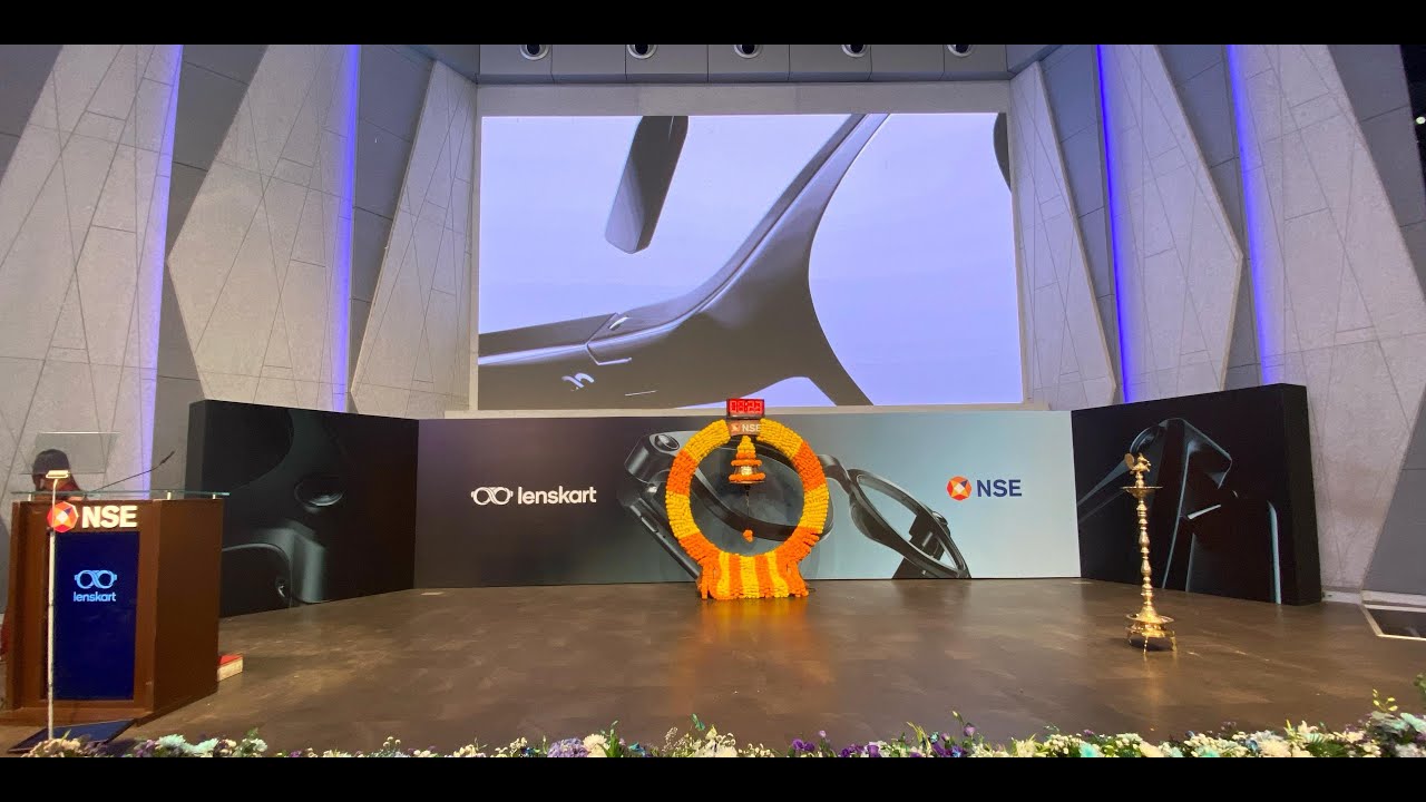 Listing ceremony of Lenskart Solutions Limited