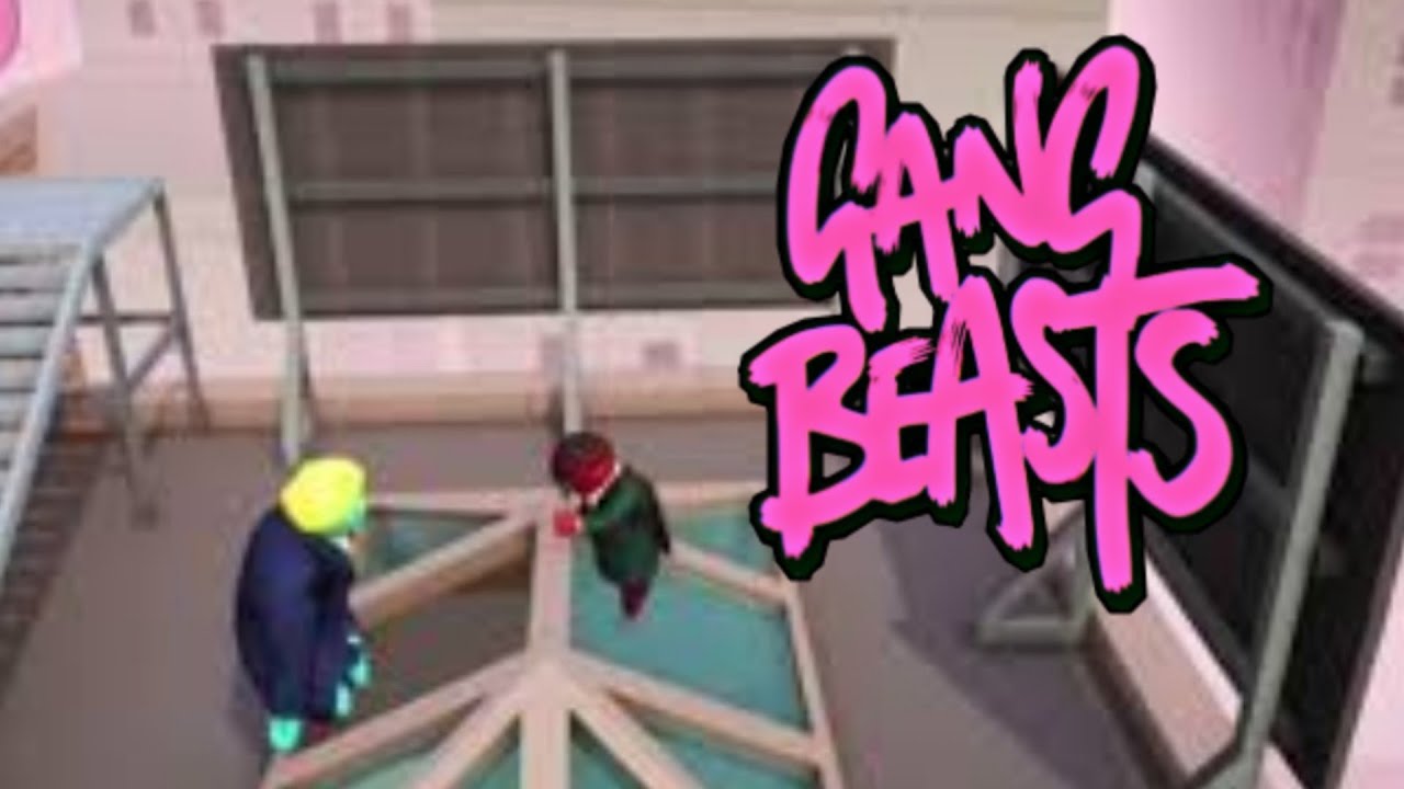 Gang Beasts:Co-op roof wave speedrun in 