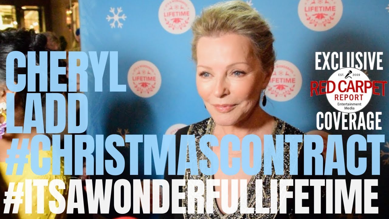 Cheryl Ladd #ChristmasContract interview at #ItsAWonderfulLifetime Christmas Kickoff #LifeTimeTV