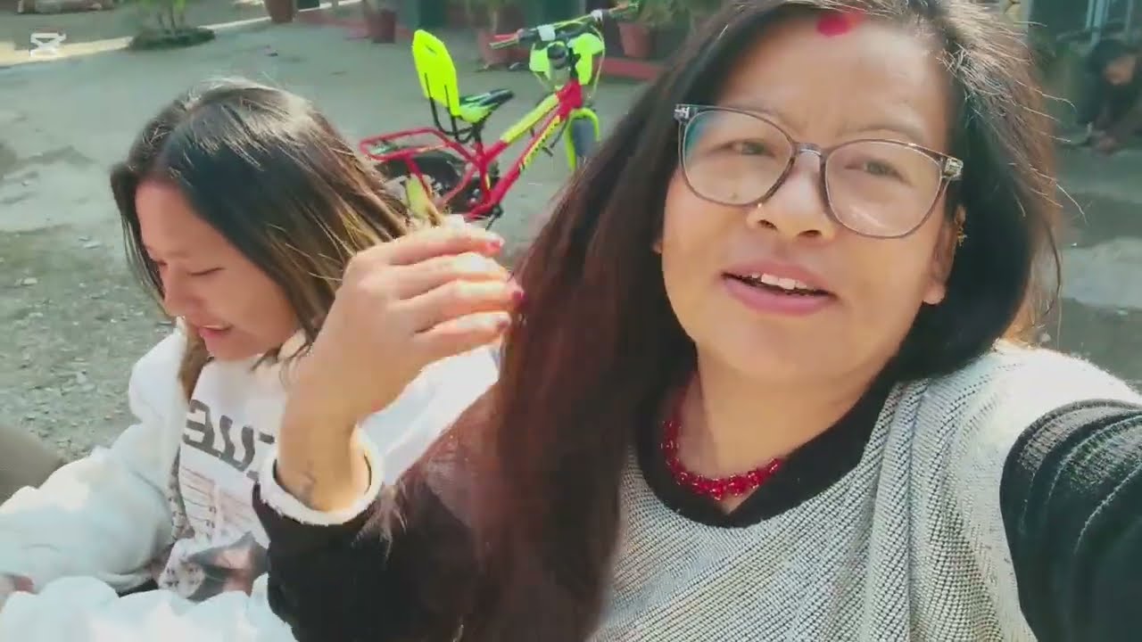 आज मंगलबार को दिन मेरो सिम्पल खाना दिदी को बारी मा साग तिपदै#lmghale 