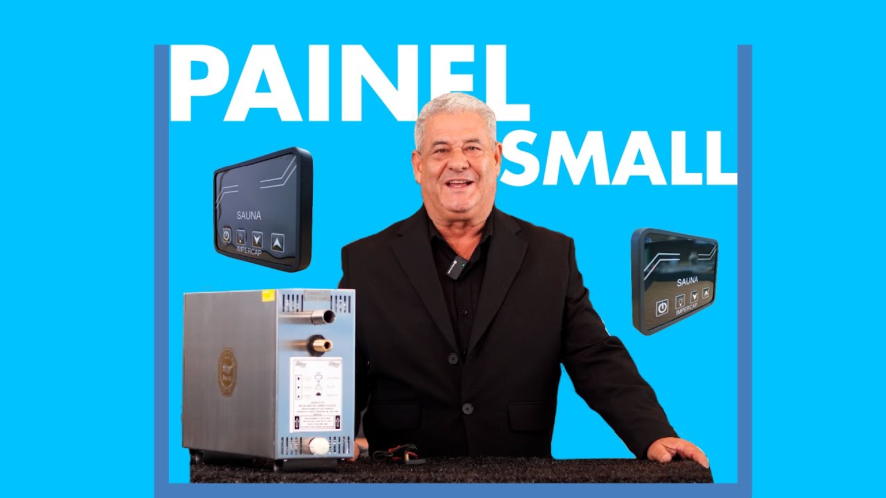 Painel Small: Tecnologia e Inovação Para Sua Sauna a Vapor!