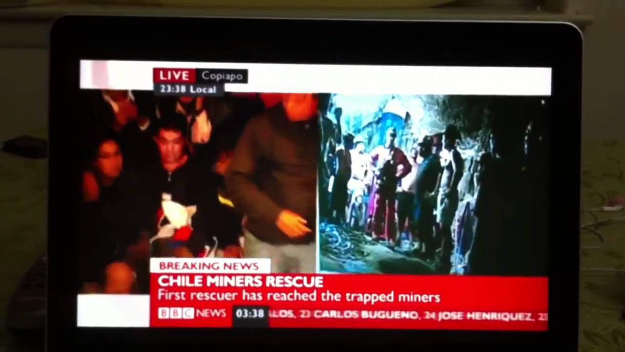 Chile mine rescue first person