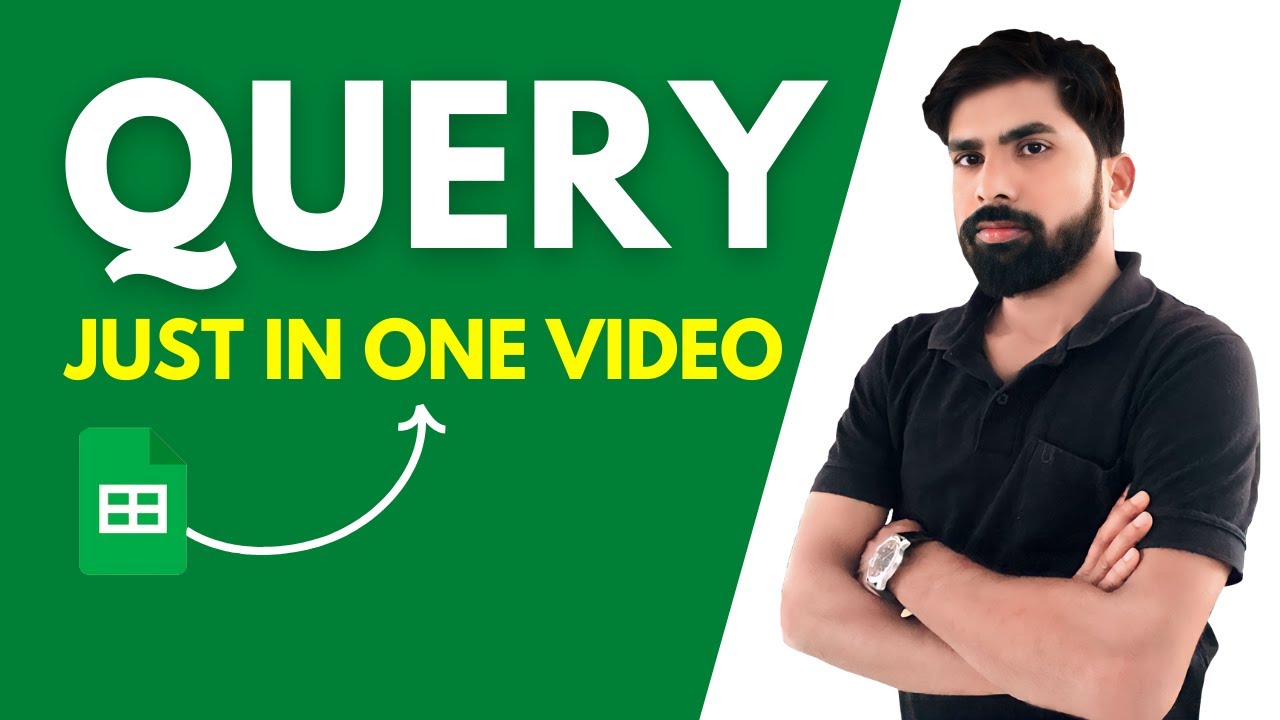 Google Sheets QUERY Function for Beginners | Step-by-Step Guide
